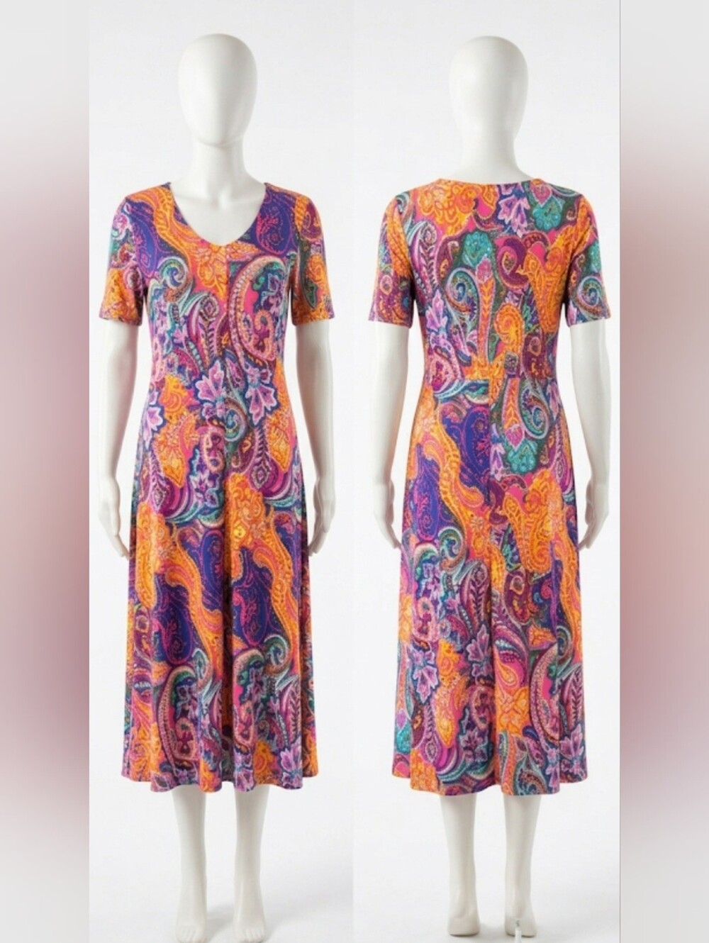 Boho Floral Dress Size Large